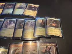 MTG Lord of the Rings Cards Lot, Showcase Scrolls Foil and Non-Foil - Image 4