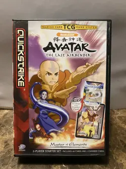Avatar The Last Airbender Quickstrike Trading Card Game Complete 60 Cards & 2 - Image 1