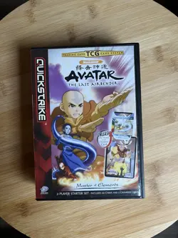 AVATAR QUICKSTRIKE TRADING CARD GAME 2 PLAYER STARTER SET WITH EXTRA CARD SET - Image 1