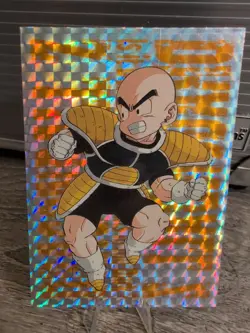Vintage Official Krillin 1999 Dragon Ball Z FUNimation Foil Holo JPP/AMADA Card - Image 1