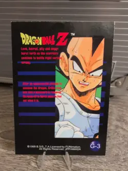 Vintage Official Krillin 1999 Dragon Ball Z FUNimation Foil Holo JPP/AMADA Card - Image 4