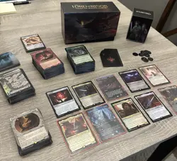 MTG Lord Of The Rings Tales Of Middle Earth Collection - Large Lot w/Bundle Box - Image 1