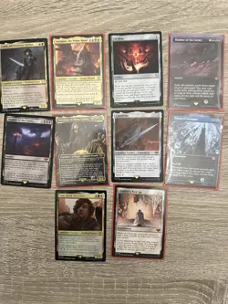 MTG Lord Of The Rings Tales Of Middle Earth Collection - Large Lot w/Bundle Box - Image 2