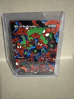 MTG Rite of Replication (Borderless) Marvel Universe Eternal- Legal Regular - Image 1