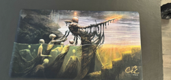 Unholy Indenture seb mckinnon kickstarter signed playmat mtg STITCHED - Image 1