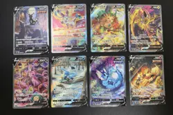 Korean Pokemon Eevee Heroes Cards Lot 8 Umbreon V Alt Art + 7 Full Set SWSH! - Image 1