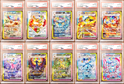 PSA 10 Terastal Festival Eevee Evolutions SAR Complete SEQ Set Pokemon Japanese - Image 1