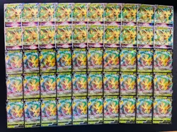 100 Eevee Series V Vster Vmax Holo Arts Lot Set Pokemon Japanese Cards W434 -437 - Image 2