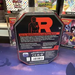 Pokemon Team Rocket Destined Rivals Mewtwo EX Tin - Image 2