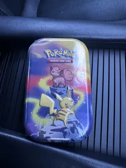 3 x Sealed Kanto Power Mini Tins Full Art Set Pokemon TCG - Image 3