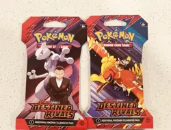Pokemon TCG Destined Rivals 2 Blister Packs NEW/FACTORY SEALED - Image 1