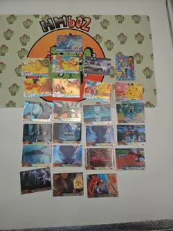 Vintage 1998-2000 Topps Pokemon TV & Movie Animation Card Lot (24 Cards) - Image 1