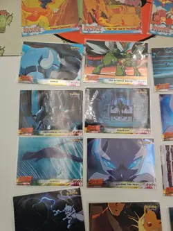 Vintage 1998-2000 Topps Pokemon TV & Movie Animation Card Lot (24 Cards) - Image 4