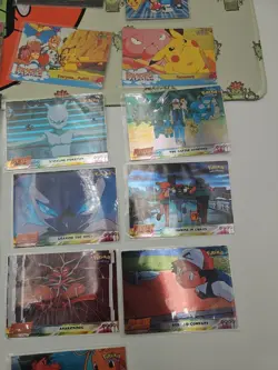 Vintage 1998-2000 Topps Pokemon TV & Movie Animation Card Lot (24 Cards) - Image 5
