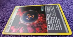 Dark Metal Energy 94/109 Team Rocket Returns Stamped Reverse Holo Pokemon *NICE* - Image 2