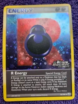 R Energy 95/109 Team Rocket Returns Stamped Reverse Holo Rare Pokemon *NICE* - Image 1