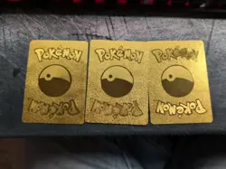 Fan Made Gold Pokemon Cards - Image 2