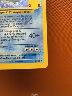 Pokemon Blastoise 2/102 Classic Collection Celebrations - NM - Image 5