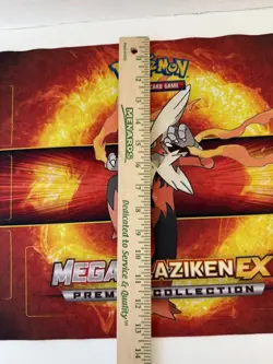 Pokemon Player 2015 Rubber Mat "Mega BlazikenEx" Premium Collection. - Image 2