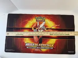 Pokemon Player 2015 Rubber Mat "Mega BlazikenEx" Premium Collection. - Image 3