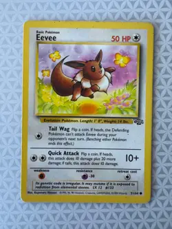 51/64 | Eevee | Jungle Set 1999 WOTC | Pokemon Card | LP - Image 1