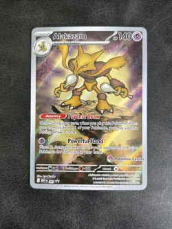 Alakazam - 009 (Pokemon Center Exclusive) 009 Me: Mega Evolution Promo Holo - Image 1