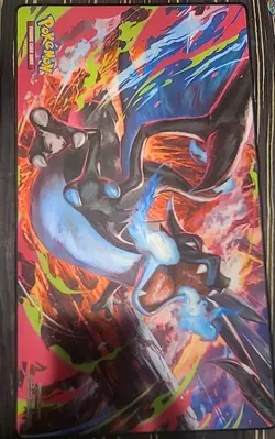 Mega Charizard X Ex Pokemon Collection Player Mat - Image 1