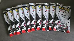 Lot of 10 Pokemon White Flare sealed booster packs - Image 1