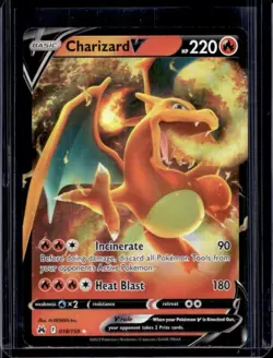 Pokemon Charizard V 017/172 Brilliant Stars Ultra Rare Holo 220 HP - Image 1