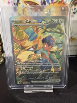 Hop's Zacian ex 186/159 Sv09: Journey Together Holo Pokemon - Image 1
