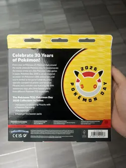 Pokemon Day 2026 Collection Box | 30th Anniversary | Pikachu Promo | SEALED - Image 2
