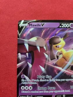 Pokemon: Mawile V #70/195 Ultra Rare Silver Tempest Holo Rare 2022 - MINT - E121 - Image 4