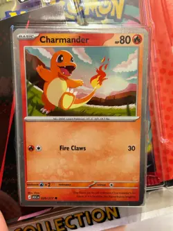 Pokemon Ascended Heroes Charmander Tech Sticker Collection Sealed English OVP #1 - Image 2