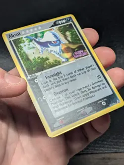 MISCUT NM ABSOL 18/110 REVERSE HOLO EX HOLON PHANTOMS DELTA SPECIES POKEMON - Image 1