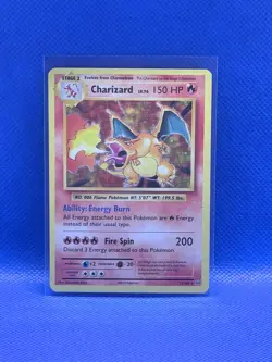 Pokemon 2016 XY Evolutions Rare Shiny Charizard Near Mint 11/108 TCG Card Game - Image 1
