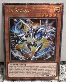Ice Ryzeal CRBR-EN003 Quarter Century Rare 1st Edition Yugioh - Image 1