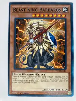 Beast King Barbaros - YS18-EN013 - Common - 1st Edition - Image 1