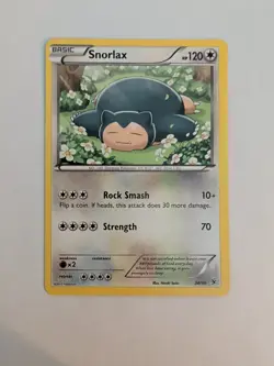 Pokemon TCG Snorlax 26/39 XY Kalos Starter Set 2013 English - Image 1