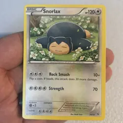 Pokemon TCG Snorlax 26/39 XY Kalos Starter Set Non-Holo Card - Image 1