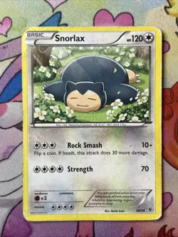 Pokemon TCG Snorlax 26/39 XY Kalos Starter Set 2013 English DMG - Image 1