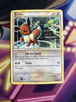 Eevee (48) 48/90 Pokemon Common Undaunted Card MP - Image 1
