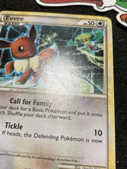 48/90 EEVEE Common Pokemon TCG HGSS HS UNDAUNTED - Dents - Image 4