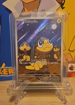 Pokemon TCG Mega Evolution Helioptile 143/132 Illustration Rare Near Mint - Image 1