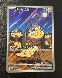 Pokemon TCG Mega Evolution Helioptile 143/132 Illustration Rare Near Mint - Image 1