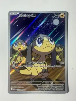 Helioptile 143/132 Pokemon TCG: Mega Evolution Illustration Rare Near Mint - Image 1
