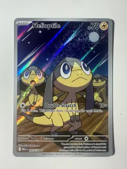 Helioptile 143/132 Pokemon TCG: Mega Evolution Illustration Rare Near Mint - Image 1