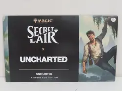 2025 MTG Secret Lair x Uncharted Factory Sealed Rainbow Foil Edition Box - Image 1