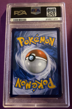 2015 POKEMON XY ROARING SKIES #104 FULL ART/RAYQUAZA EX PSA 8 - Image 2