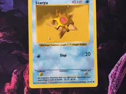 Pokemon Card Staryu Shadowless Base Set Common 65/102 WOTC Near Mint - Image 3