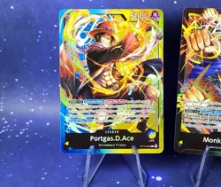 One Piece Three Brothers ST13 Foil Leaders Monkey D Luffy & Sabo & Portgas D Ace - Image 5